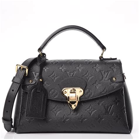 louis vuitton empreinte georges bb black|Louis Vuitton Monogram Empreinte Georges BB 2 Way Handbag Noir Black.